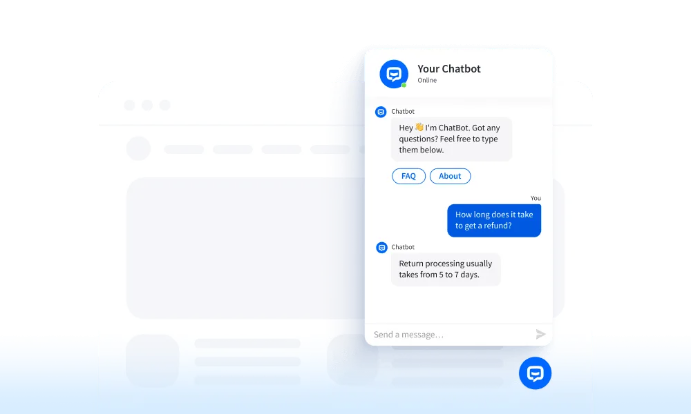 Chat Widget for website