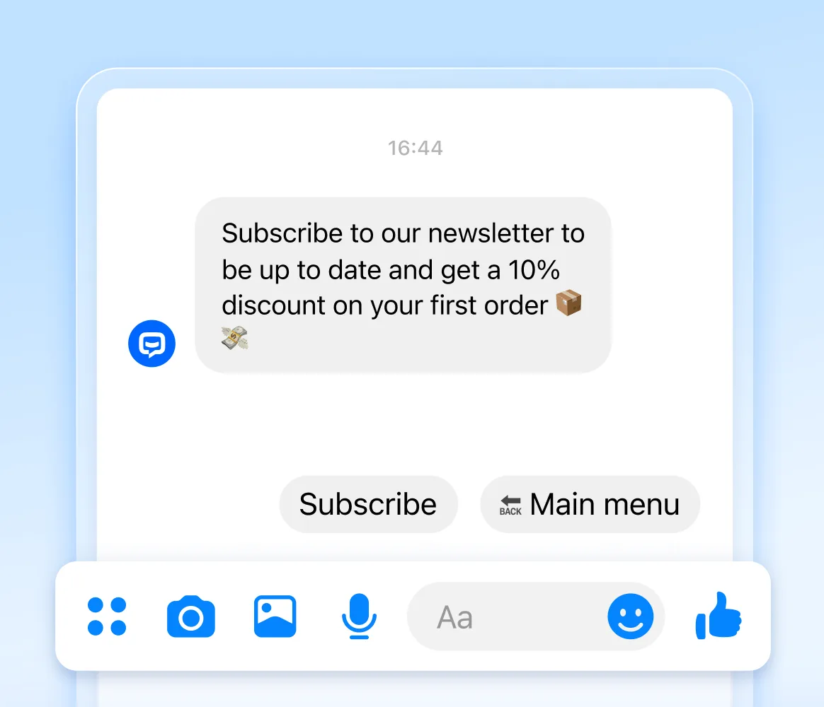 Messenger bot