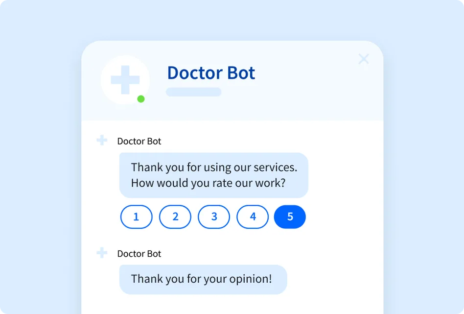 Collect patients’ feedback