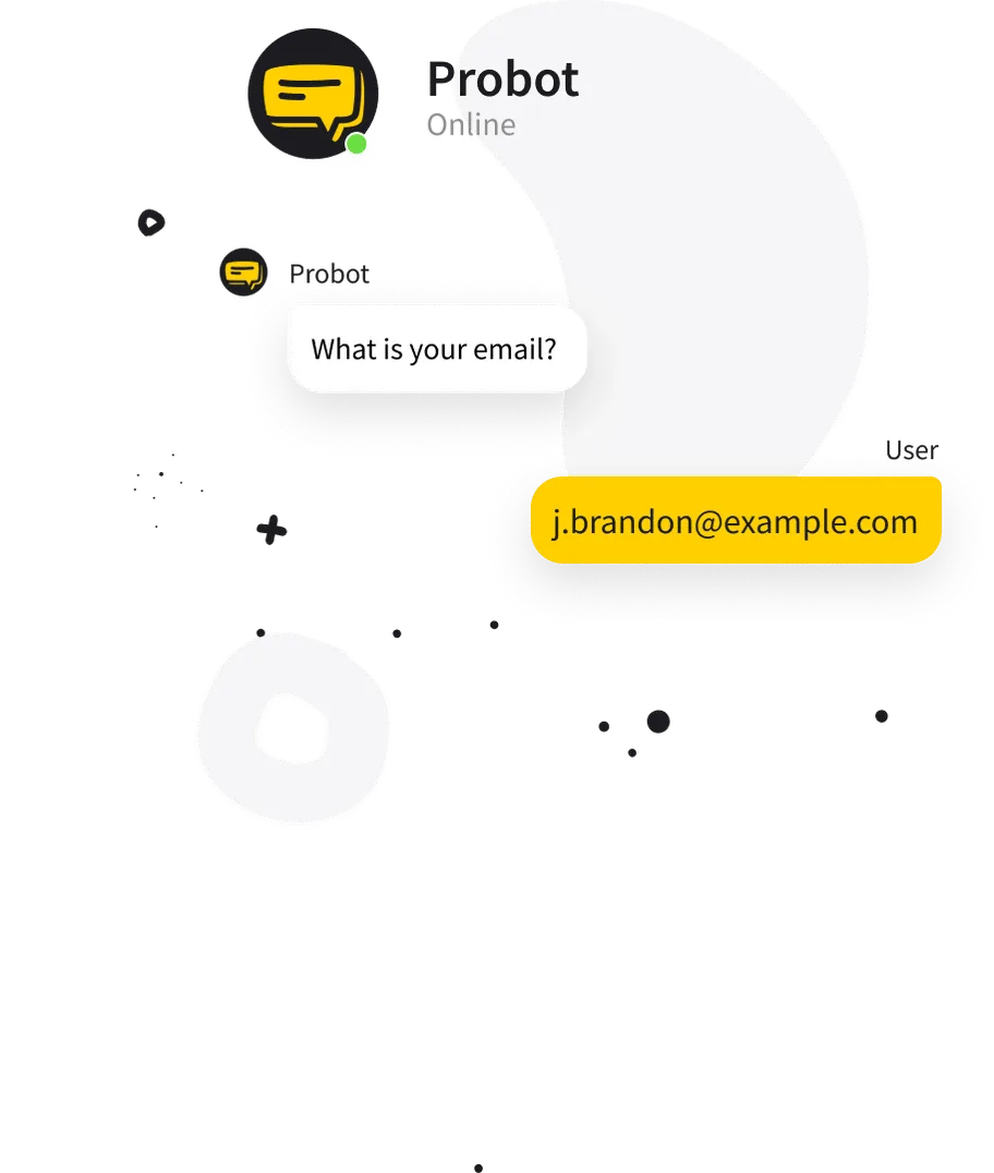 Collect information about potential customers
