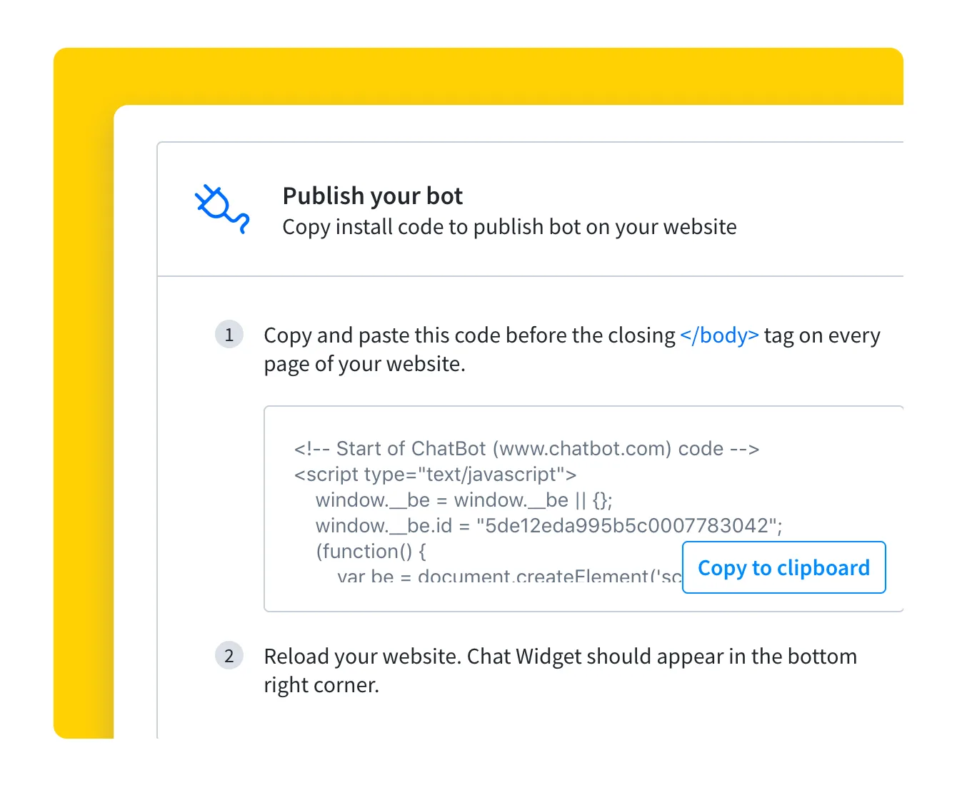 Copy-and-paste installation