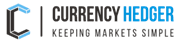 Currency Hedger logo with tagline