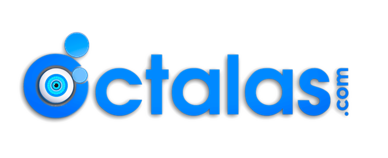 Octalas.com blue logo with octopus-inspired design