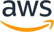 AWS logo with Amazon smile arrow